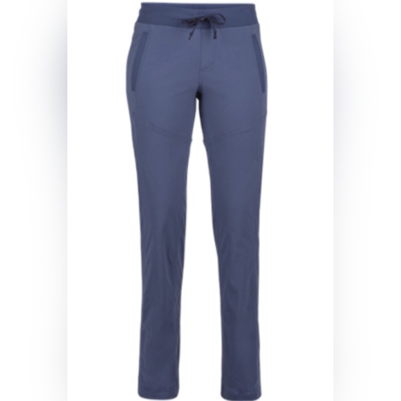 Marmot Hadley Convertible to Capri Monsoon Blue Hiking Pants Small - Picture 1 of 9